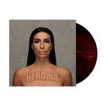 Load image into Gallery viewer, HEROINA VINYL (LIMITED EDITION TRANSLUCENT RED/BLACK GALAXY)